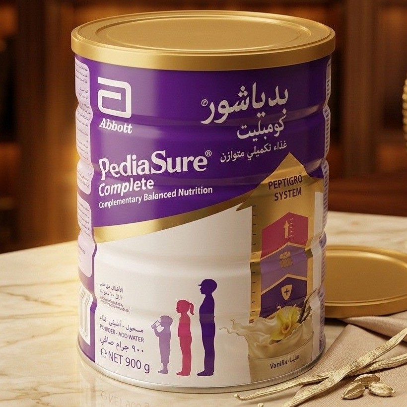 PediaSure Complete Chocolate Milk Powder for Children (Ages 1–10) – 900g (Singapore)